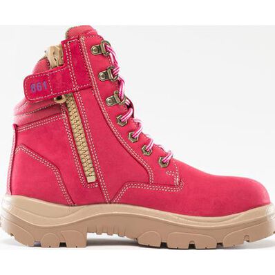 Steel Blue Southern Cross Zip Women's Steel Toe Electrical Hazard Zipper Work Boot, , large