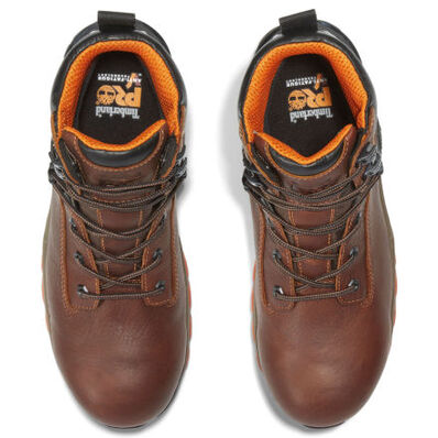 Timberland PRO Hypercharge Men's 6 inch Composite Toe Electrical Hazard Waterproof Work Hiker, , large