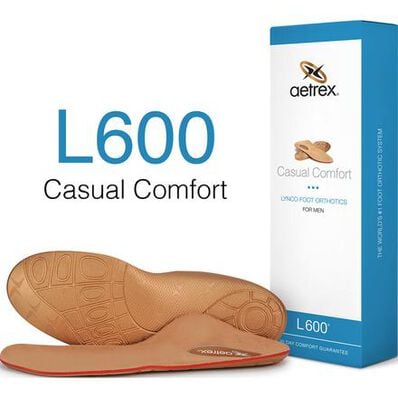 Aetrex Men's Casual Comfort Medium/High Arch Orthotic, , large