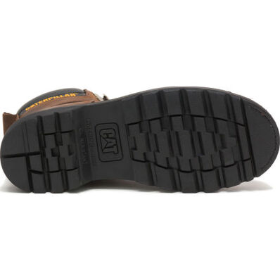 Cat Second Shift Men's 6-inch Steel Toe Electrical Hazard Work Boot, , large