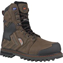 HOSS Bronc Men's 8-inch Composite Toe Puncture-Resisting 800G Insulated Waterproof Work Boot