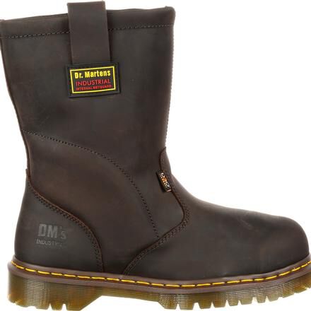Dr martens steel outlet toe wellington boots