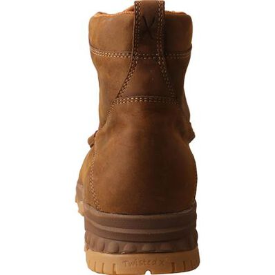 Twisted X CellStretch Men's 6-Inch Moc Composite Toe Electrical Hazard Work Boot, , large