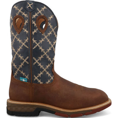 Twisted X Men's 12-Inch Internal Met Carbon Nano Toe Waterproof Western Work Boot, , large