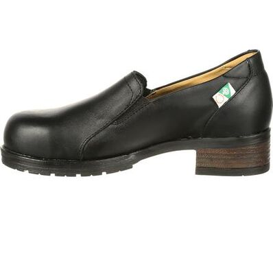 Mellow Walk Vanessa Women's Steel Toe CSA-Approved Puncture-Resistant Slip-On Work Shoe, , large