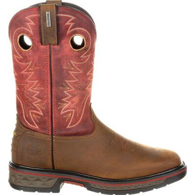 Georgia Boot Carbo-Tec Waterproof Pull-on Boot, , large