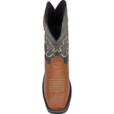 HOSS Showdown Men's 11-inch Composite Toe Puncture- Resisting Waterproof Western Work Boot, , large