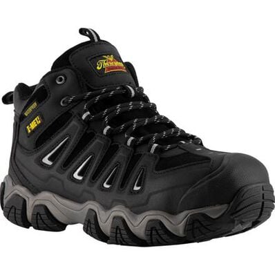 Thorogood Crosstrex I-Met Mid Men's Internal Metatarsal Composite Toe Electrical Hazard Waterproof Work Hiker, , large