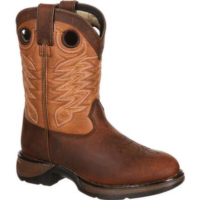 LIL' DURANGO® Big Kid Raindrop Western Boot, , large