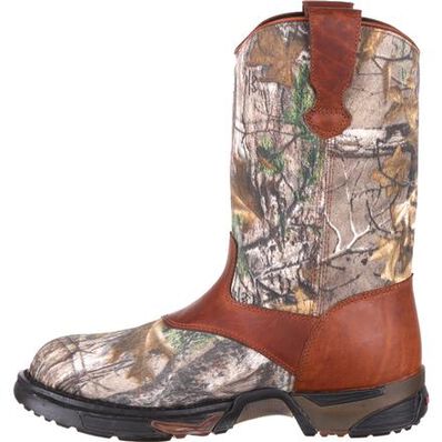 Rocky Aztec Waterproof Camo Pull-On Boots, , large
