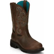 Justin Original Work Gypsy Women's Steel Toe Waterproof Western Work Boots