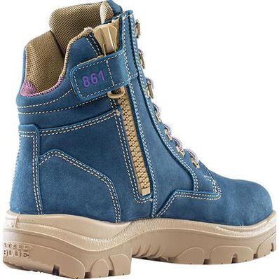 Steel Blue Southern Cross Zip Women's Steel Toe Electrical Hazard Zipper Work Boot, , large