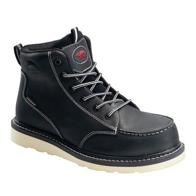 Avenger Wedge Men's Moc Carbon Nanofiber Toe Electrical Hazard Waterproof Work Boot, , large