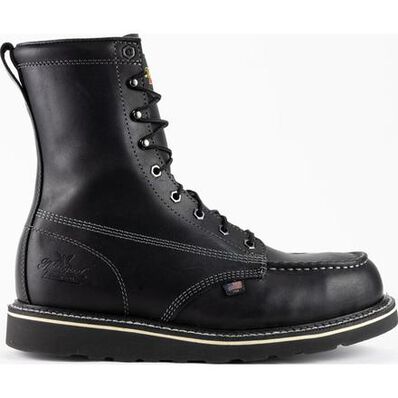 Thorogood American Heritage Men's 8-Inch Moc Steel Toe Electrical Hazard Wedge Work Boot, , large