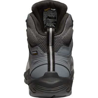 KEEN Utility Reno Mid Men's Carbon Fiber Toe Electrical Hazard Waterproof Hi-Top Athletic Work Boot, , large