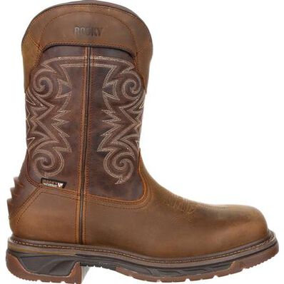 Rocky Iron Skull Composite Toe Waterproof Western Boot, , large