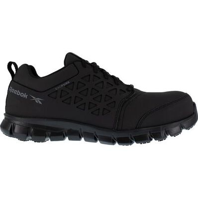 Reebok Sublite Cushion Work Men's Composite Toe Electrical Hazard Athletic Oxford Shoe, , large