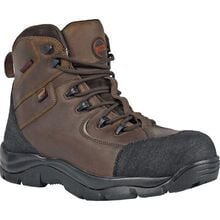 HOSS Ridge Men's Composite Toe Electrical Hazard Puncture-Resisting Waterproof Leather Work Hiker