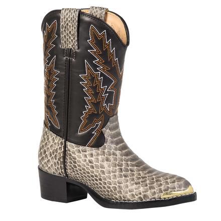 Little Kids Snake Print Western Boot Durango Boot BT813