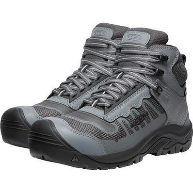KEEN Utility Reno Mid Men's Carbon Fiber Toe Electrical Hazard Waterproof Hi-Top Athletic Work Boot, , large
