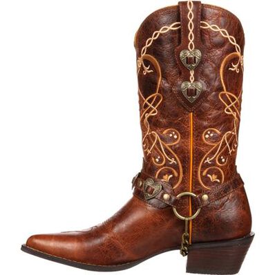 Crush™ by Durango® Women's Heartbreaker Concho Western Boot, , large