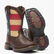 Lil' Rebel™ by Durango® Little Kids' Flag Western Boot, , large