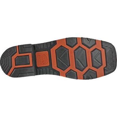 HOSS Showdown Men's 11-inch Composite Toe Puncture- Resisting Waterproof Western Work Boot, , large