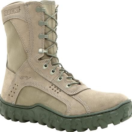 Sage Green Steel Toe Rocky S2V Military Boot FQ0006108