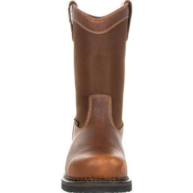 Georgia Giant Revamp Steel Toe Waterproof Pull-On Work Boot, , large