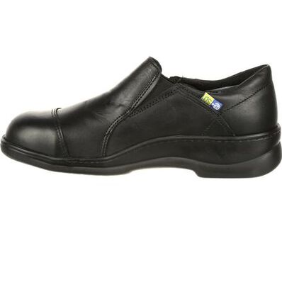 Mellow Walk Women's Jamie Steel Toe CSA-Approved Static Dissipative Slip-On Work Shoe, , large