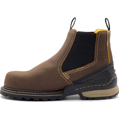 Avenger A-Max Dozer Men's Composite Toe Electrical Hazard Waterproof Chelsea Pull-on Work Boot, , large