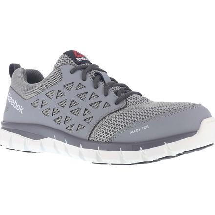 reebok sublite cushion work alloy toe work athletic shoe