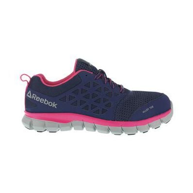 Reebok Sublite Cushion Womens Aluminum Toe Electrical Hazard Athletic Work Shoe, , large