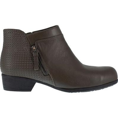 Rockport Works Carly Work Women's Alloy Toe Electrical Hazard Bootie, , large