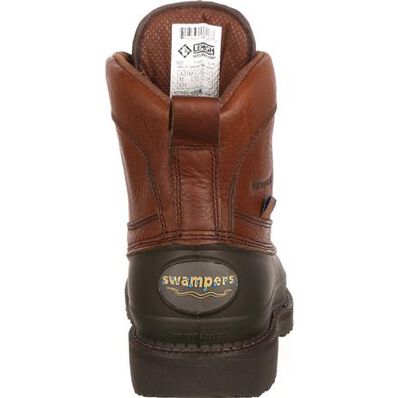 Lehigh Safety Shoes Swampers Unisex 6 inch Steel Toe Waterproof Work Boot, , large