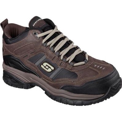 SKECHERS Work Soft Stride-Canopy Men's 5 inch Composite Toe Electrical Hazard Athletic Work Hiker, , large