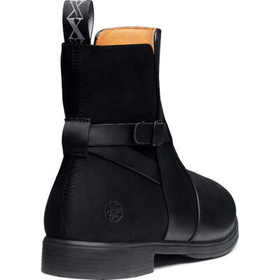 Xena Fusion Women's 6-inch Internal Metatarsal Steel Toe Zipper Pull-On Work Boot, , large