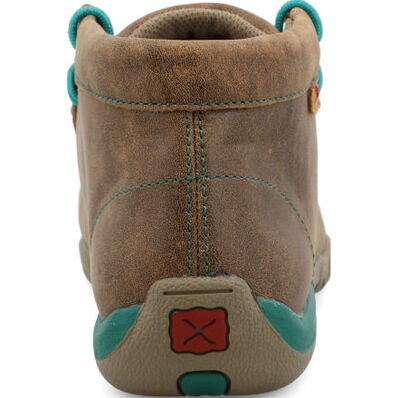 Twisted X Work Driving Moc Women's Alloy Toe Electrical Hazard Chukka Work Shoe, , large