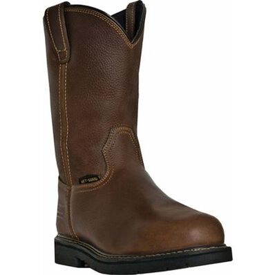 McRae Industrial Steel Toe Internal MetGuard Work Pull-On Boot, , large