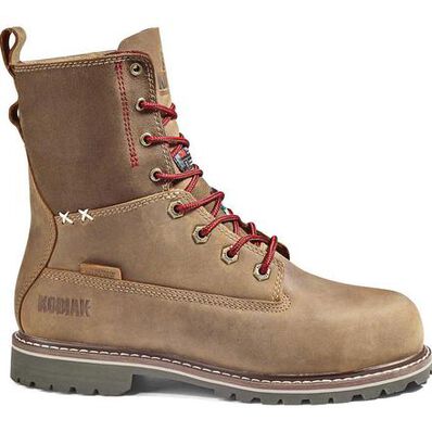 Kodiak Bralorne Women's 8-inch CSA Composite Toe Puncture-Resisting Insulated Waterproof Work Boot, , large