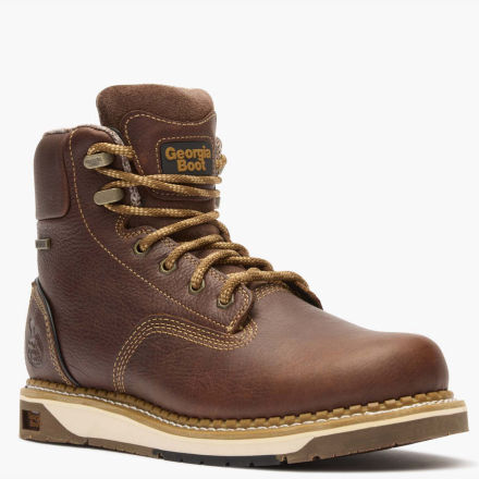 最終値下げ Wedge Boot Georgia Waterproof #GB00350 Boot, Work 置物