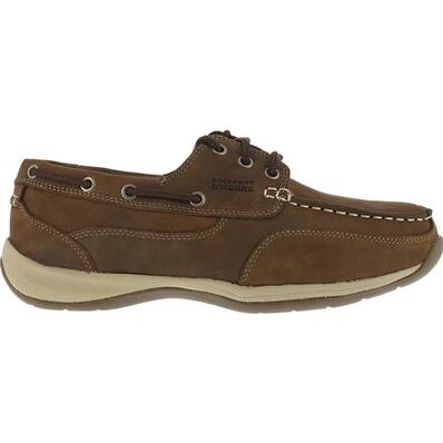 Rockport Works Sailing Club Steel Toe Boat Shoe, , large