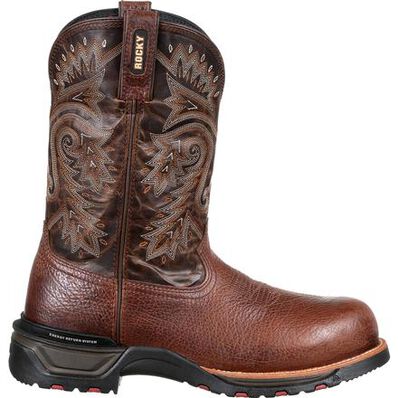 Rocky Technoram Composite Toe Waterproof Western Boot, , large