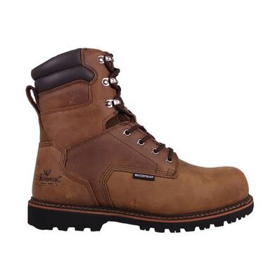 Thorogood V-Series Men's 8-inch Composite Toe Electrical Hazard 400G Insulated Waterproof Work Boots, , large
