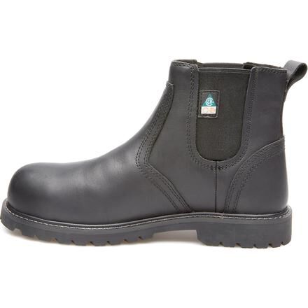 Composite toe chelsea top boot