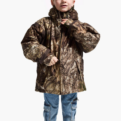 Rocky Junior ProHunter Waterproof Insulated Hooded Jacket, REALTREE APX, large