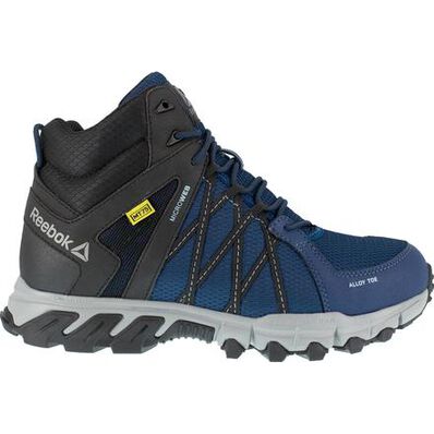Reebok Trailgrip Work Men's Internal Metatarsal Alloy Toe Electrical Hazard Mid Athletic Shoe, , large