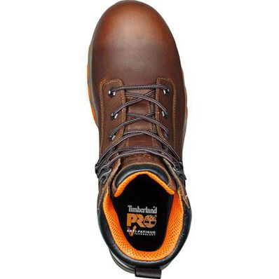 Timberland PRO Hypercharge Men's 6 inch Composite Toe Electrical Hazard Waterproof Leather Work Hiker, , large