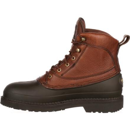 Rugged 6 Lehigh Safety ShoesSteel Toe Waterproof Swampers Work Boot