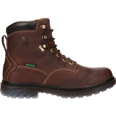 Steel Toe PR Waterproof Work Boot Georgia Boot Zero Drag